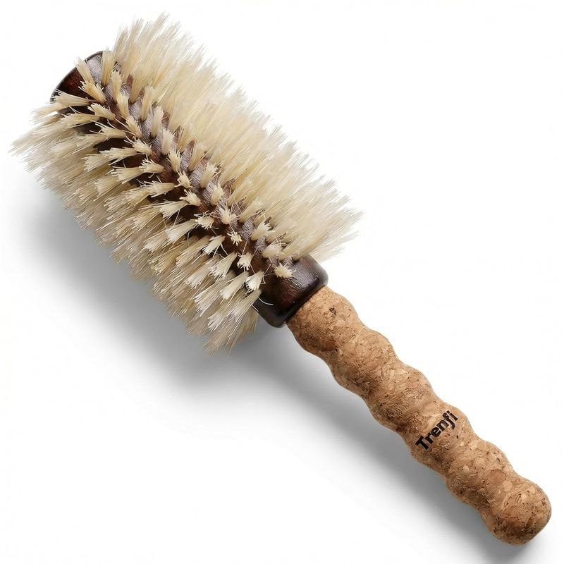 Boar Bristle Round Hair Brush