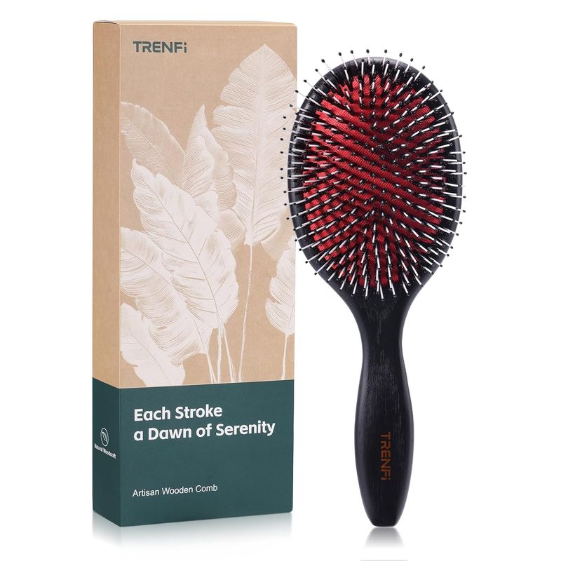Boar Bristle Hair Brush