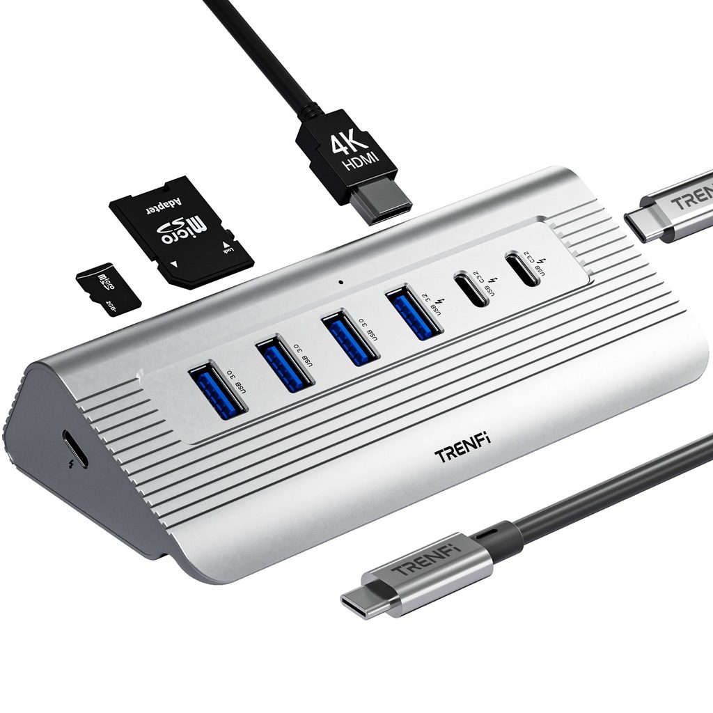 TRENFi Electronics — USB-C Hubs in Three Colors